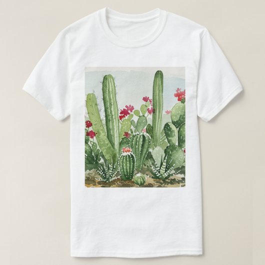 Cacti T-Shirt (Design vorne)