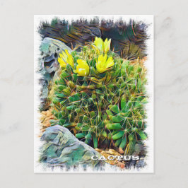 Cactus ポストカード postkarte