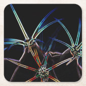 Cactus 1 Küstenercna Rechteckiger Pappuntersetzer (Vorderseite)