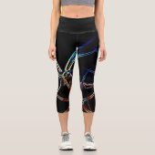 Cactus 1 lecapa capri leggings (Vorderseite)