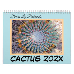 Cactus 202X Calendar by Debra Lee Baldwin Kalender