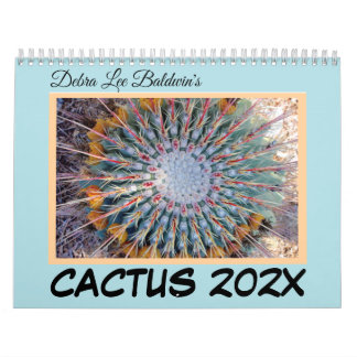 Cactus 202X Calendar by Debra Lee Baldwin Kalender