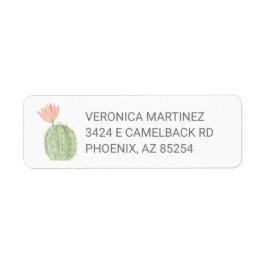 Cactus Address Labels