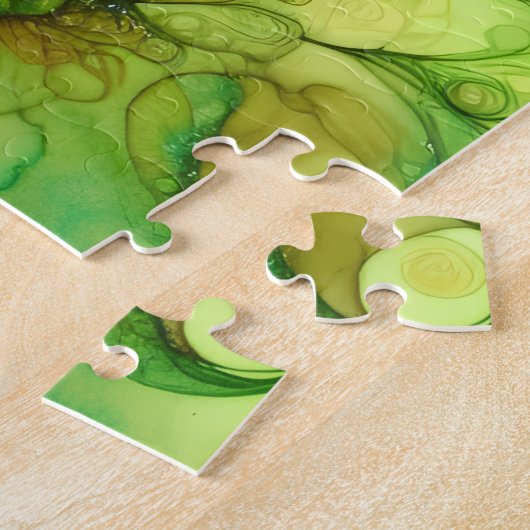 Cactus Alcohol Ink Puzzle (Seite)