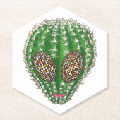 Cactus Alien Hybrid Untersetzer (Vorderseite)