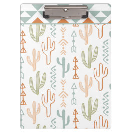 Cactus Aztec Western Folder Klemmbrett