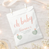 Cactus Baby Shower Fevor Bag Geschenktütchen (Ausgeschnitten)