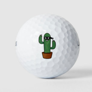 Cactus bandido ninja masked sneaky bandit golfball