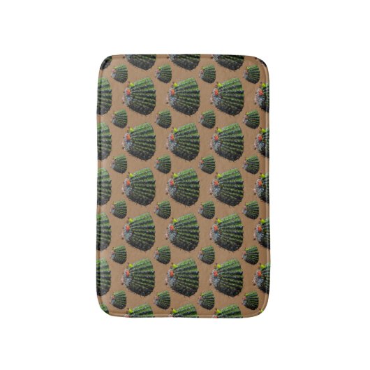 Cactus Bath Mat Badematte (Vorderseite Vertikal)