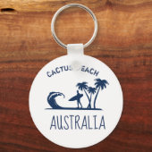 Cactus Beach Surfing Australien Schlüsselanhänger (Vorderseite)
