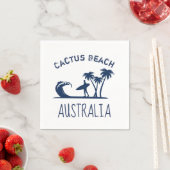 Cactus Beach Surfing Australien Serviette (Beispiel)