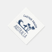 Cactus Beach Surfing Australien Serviette (Ecke)