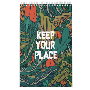 Cactus Behalt your place Kalender