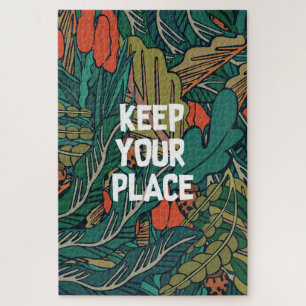 Cactus Behalt your place Puzzle