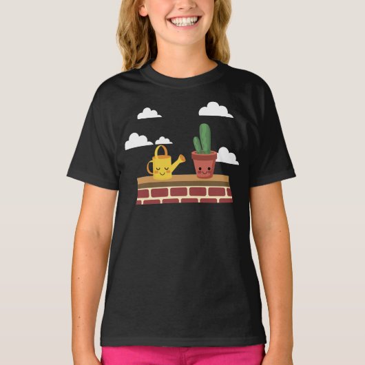 Cactus Best Friend T-Shirt (Vorderseite)