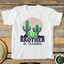 Cactus Big Brother in Training Baby Ankündigung