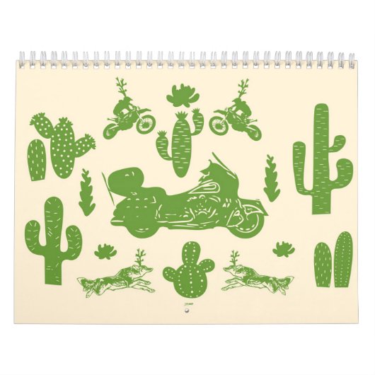 Cactus Bikes Aand Wolfs Kalender (Titelbild)