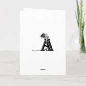 Cactus Bloom Card Karte (Rückseite)