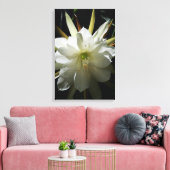 Cactus Bloom Leinwanddruck (Insitu (Wohnzimmer))