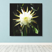 Cactus Bloom Leinwanddruck (Insitu (Holzboden))