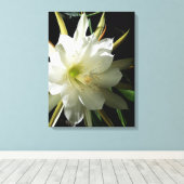 Cactus Bloom Leinwanddruck (Insitu (Holzboden))