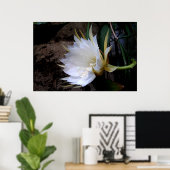 Cactus Bloom Poster (Heimbüro)