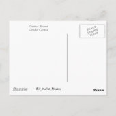 Cactus Bloom Postkarte (Rückseite)