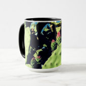 Cactus Bloom, Saguaro Fotografy Tasse (Vorderseite Links)