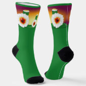 Cactus Blossom Socken (Gewinkelt)