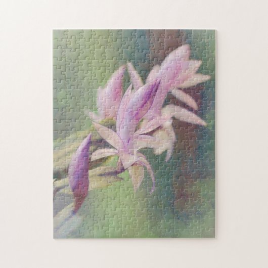 Cactus Blume Art Nature Puzzle (Vertikal)