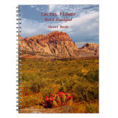 Cactus Blume B&B Gästebuch Südwestwüste Notizblock (Vorderseite)