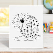 Cactus Blume Coloring Page Poster