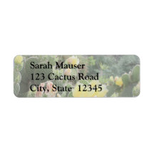Cactus Blume Labels