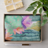 Cactus Blume LOCATION Wasserfarbene Wüste Seidenpapier (Geschenk)