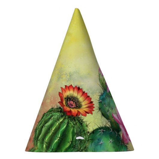 Cactus Blume Party Hat Partyhütchen (Rechts)