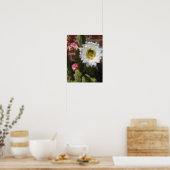 Cactus Blume Poster (Küche)