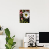 Cactus Blume Poster (Heimbüro)