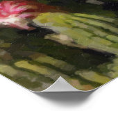 Cactus Blume Poster (Ecke)