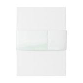 Cactus Blume Wedding Bly Bands Einladungsbanderole (Rückseitenbeispiel)