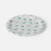 Cactus Buddies Pappteller (Schrägansicht)