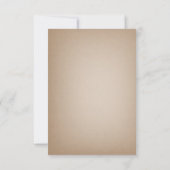 Cactus Buffalo Rustic Baby Shower Buchanfrage Einladung (Rückseite)