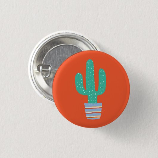 Cactus Button (Vorne & Hinten)