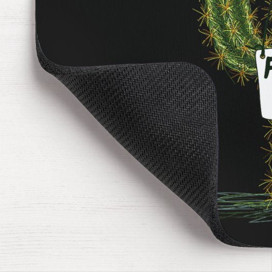 Cactus Cacti Funny Art Humor Sweet Hugs Mousepad (Ecke)