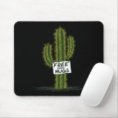 Cactus Cacti Funny Art Humor Sweet Hugs Mousepad (Mit Mouse)
