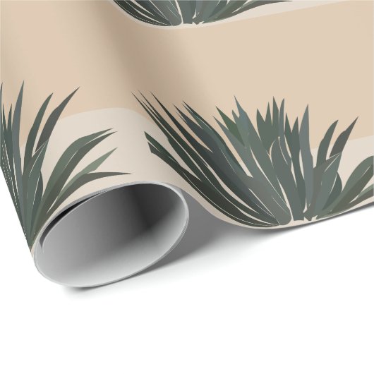 Cactus Cacti Sukkulent Cactus Geschenkpapier (Rolleneckpunkt)