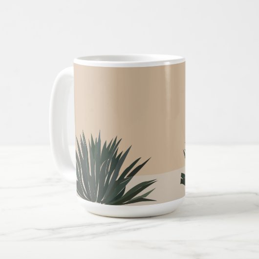 Cactus Cacti Sukkulent Cactus Kaffeetasse (Vorderseite Links)