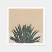 Cactus Cacti Sukkulentes Party Serviette (Vorderseite)