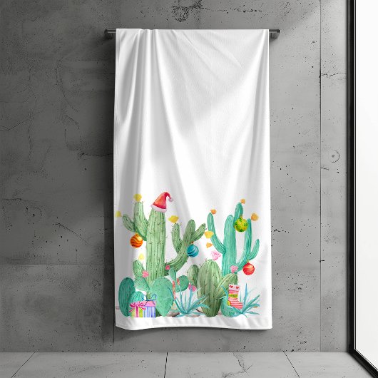 Cactus Cacti Wüste Weihnachtsbadehandtücher Badhandtuch Set