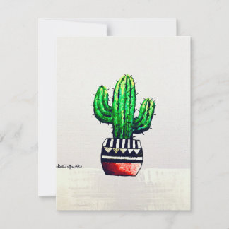 Cactus Card Feiertagskarte