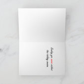 Cactus Christmas Feiertagskarte (Innenseite)